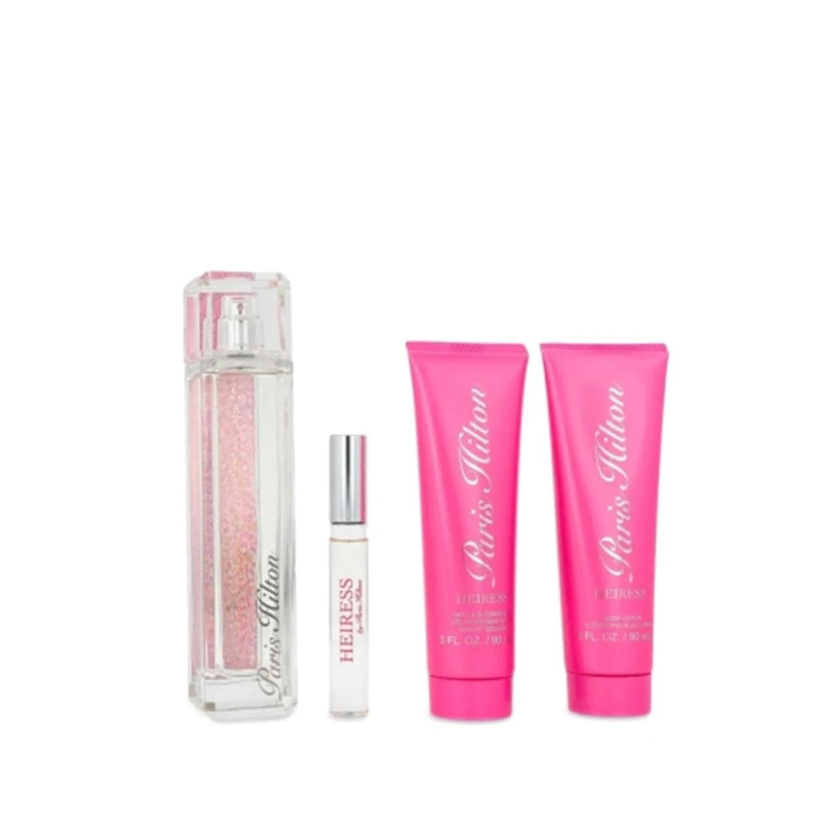 Estuche Heiress Paris Hilton Edp 100ML+10ML+90ML B/L + 90ML S/G Mujer