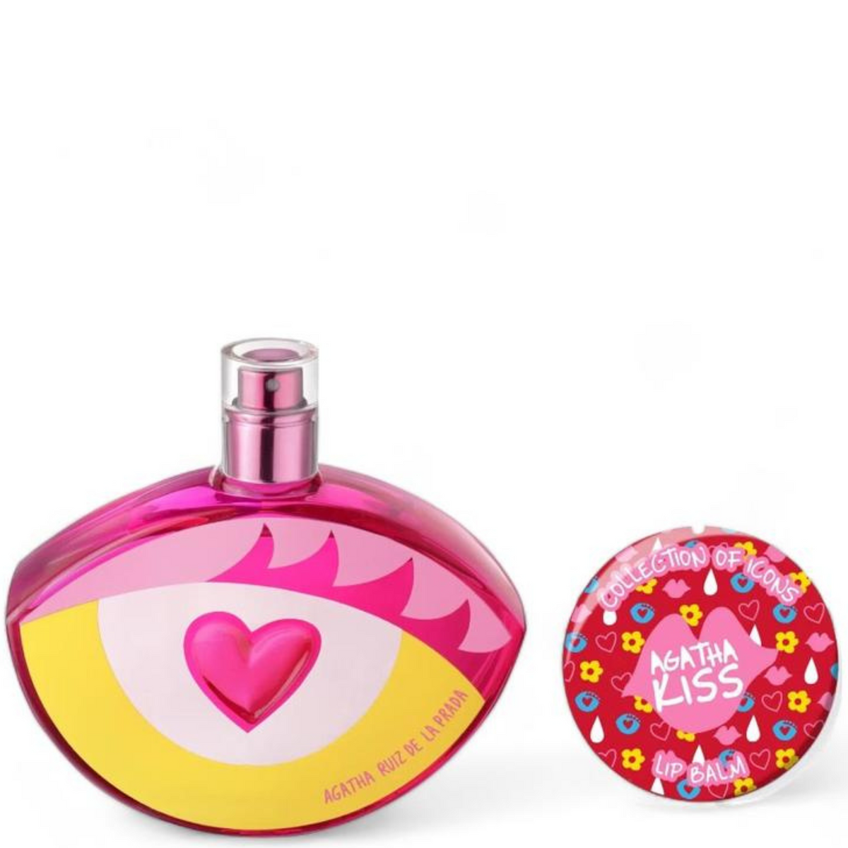 Estuche Look Agatha Ruiz De La Prada Edt 80Ml + 15g Balsamo Labial