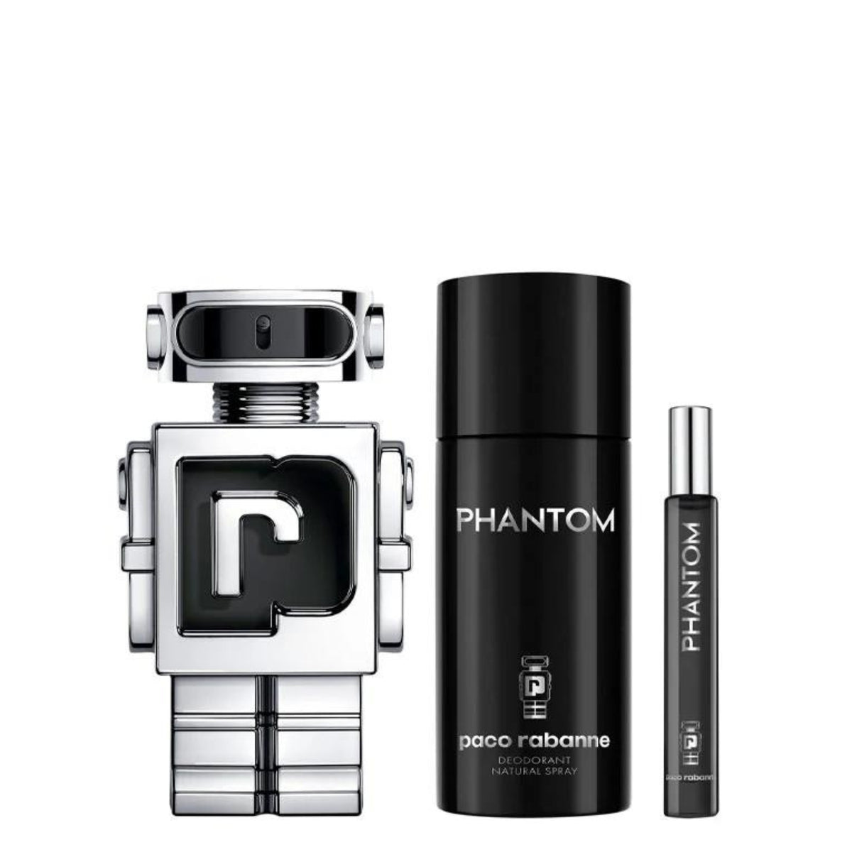 Estuche Phantom Paco Rabanne Edt 100ML+10ML+150ML DEO Hombre