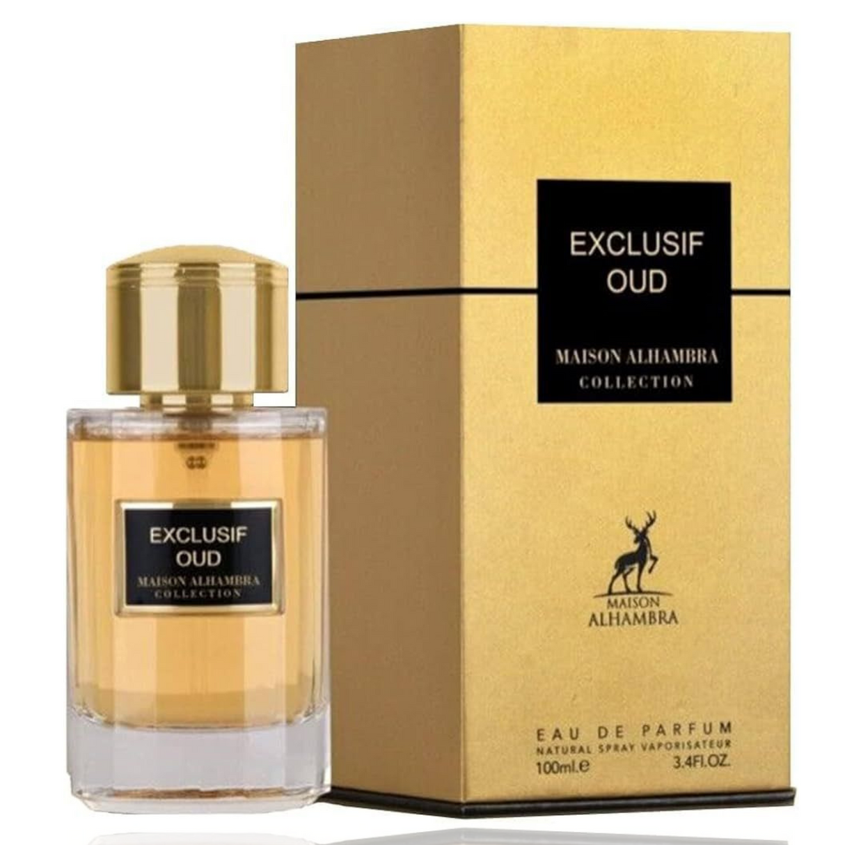 Exclusif Oud Maison Alhambra Edp 100ML Unisex- INSPIRADO EN TRUE OUD CAROLINA HERRERA