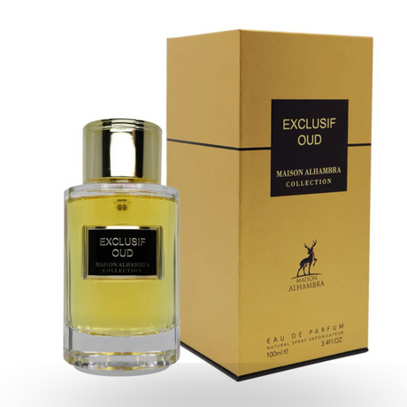 Exclusif Oud Maison Alhambra Edp 100ML Unisex- INSPIRADO EN TRUE OUD CAROLINA HERRERA