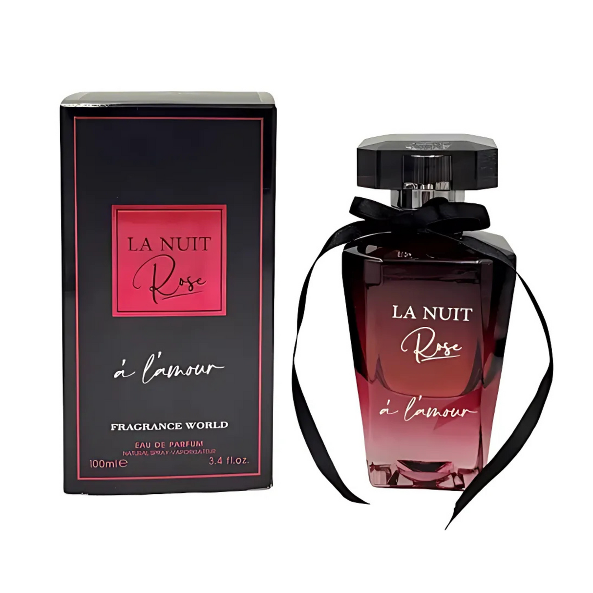 La Nuit Rose L Amour Fragrance World Edp 100Ml Mujer