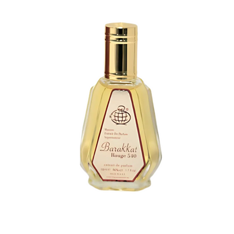 Barakkat Rouge 540 Fragrance World  Maison Extrait De parfum 50Ml Unisex - Inspirado en Baccarat Rouge 540 de Maison Francis Kurkdjian
