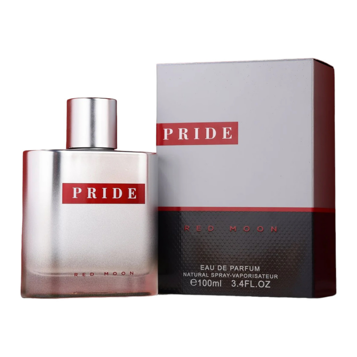 Pride Red Moon Fragrance World Edp 100ML Hombre- Inspirado En Prada Luna Rossa