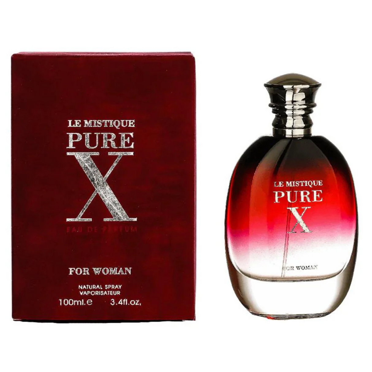 Le Mistique Pure X For Women Fragrance World Edp 100ML Mujer