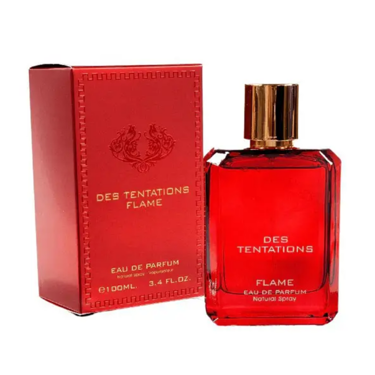 Des Tentations Flame Fragrance World Edp 100ML Hombre