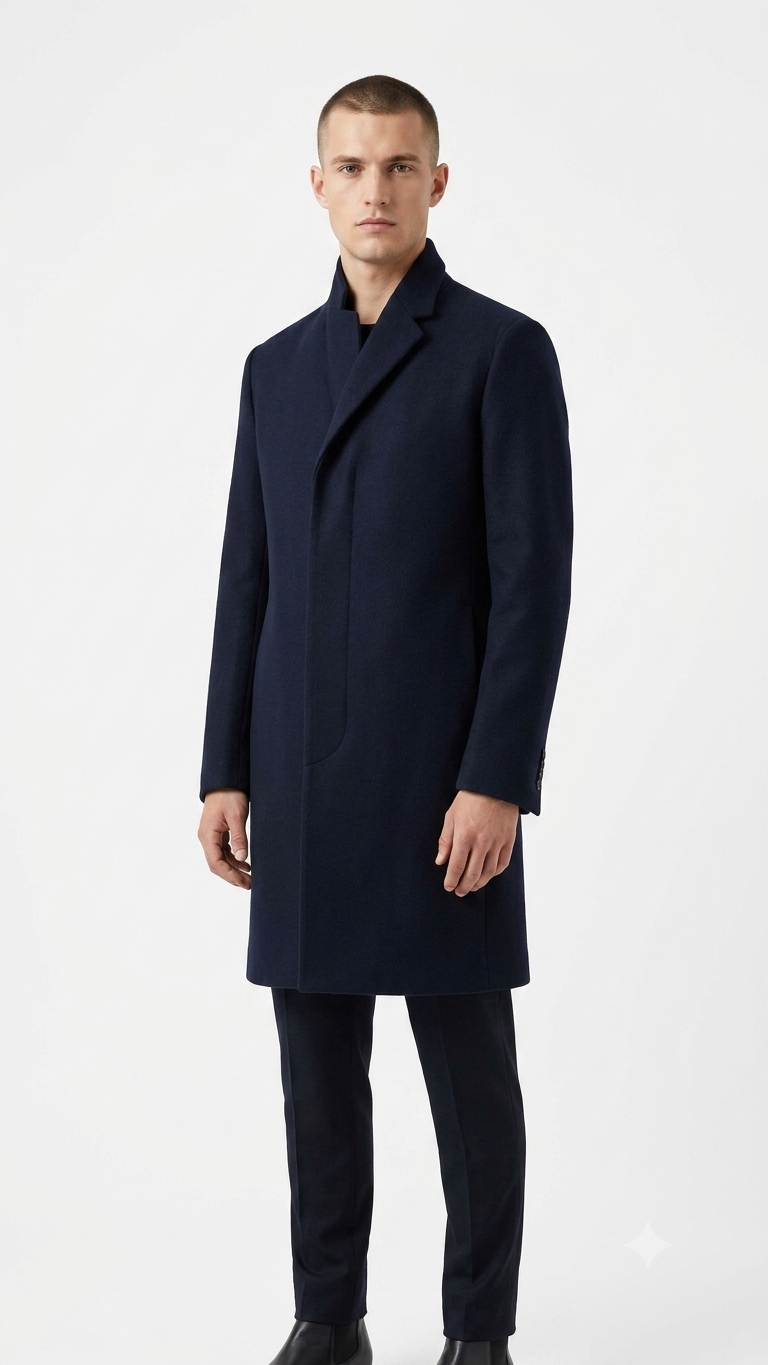 Abrigo  Selected negro Hombre
