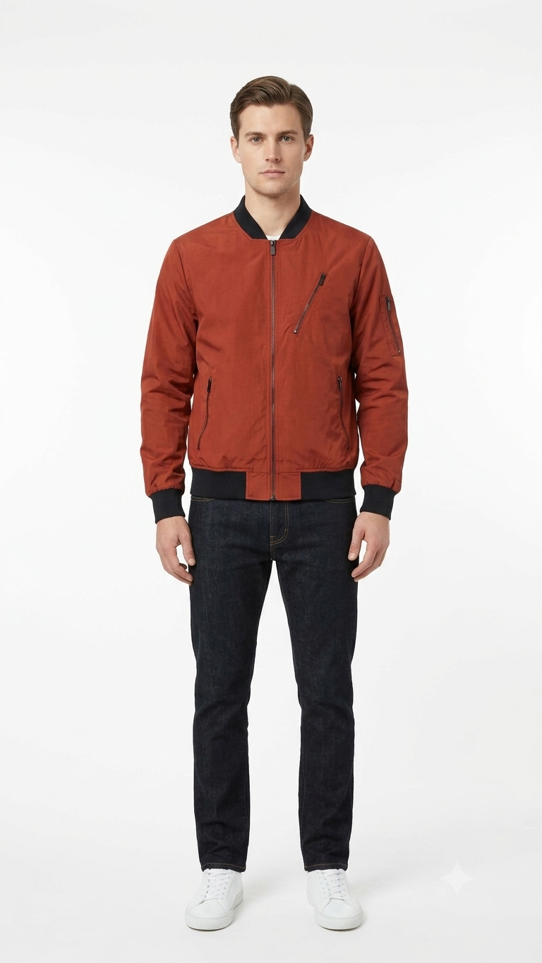 Chaqueta  Selected Marrón anaranjado Hombre 8841