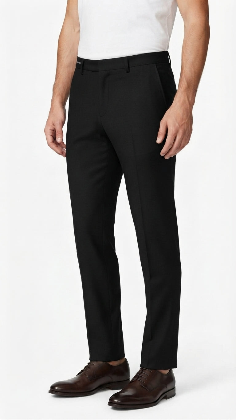 Pantalon Negro Selected Hombre 8690