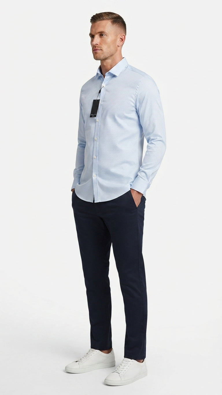 Camisa Blanca Selected Hombre 7778