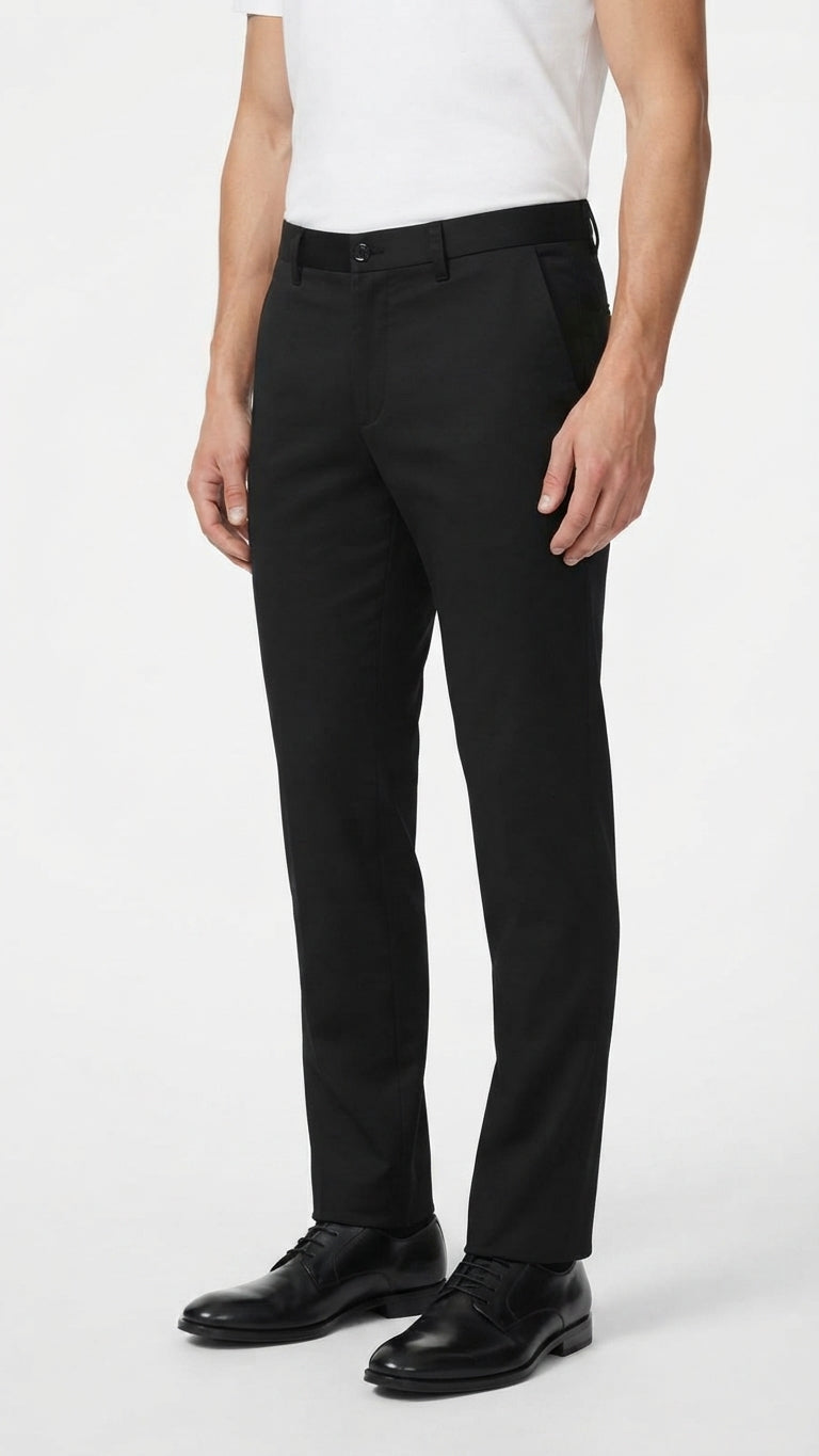 Pantalon Negro Selected Hombre 6074