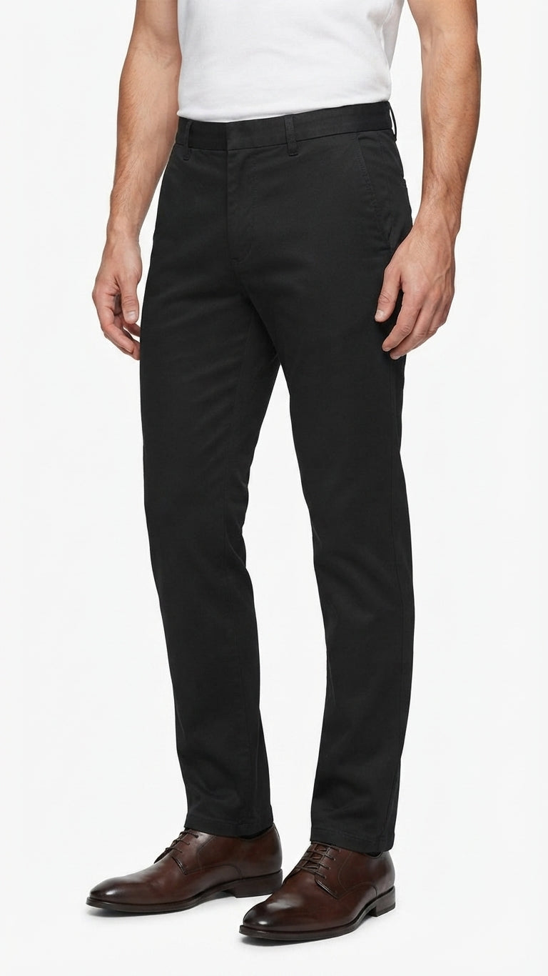 Pantalon Negro Selected Hombre 9493