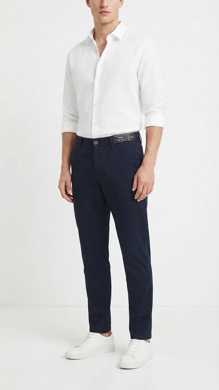 Pantalon Azul Electrico Seleceted Hombre 5430