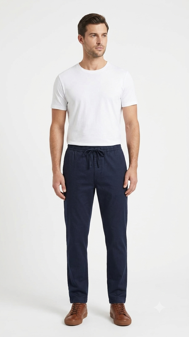 Pantalon  Selected Azul Oscura Hombre