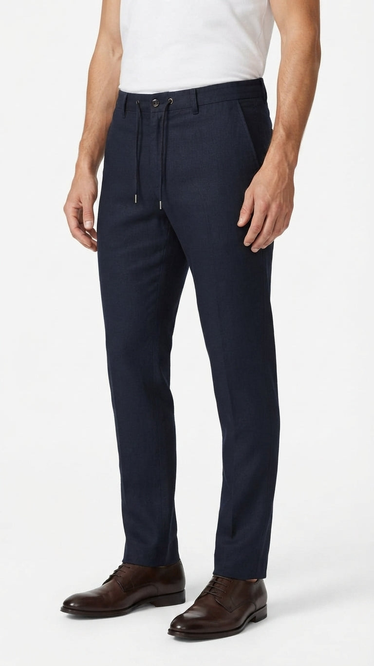 Pantalon Azul Electrico Seleceted Hombre 0724