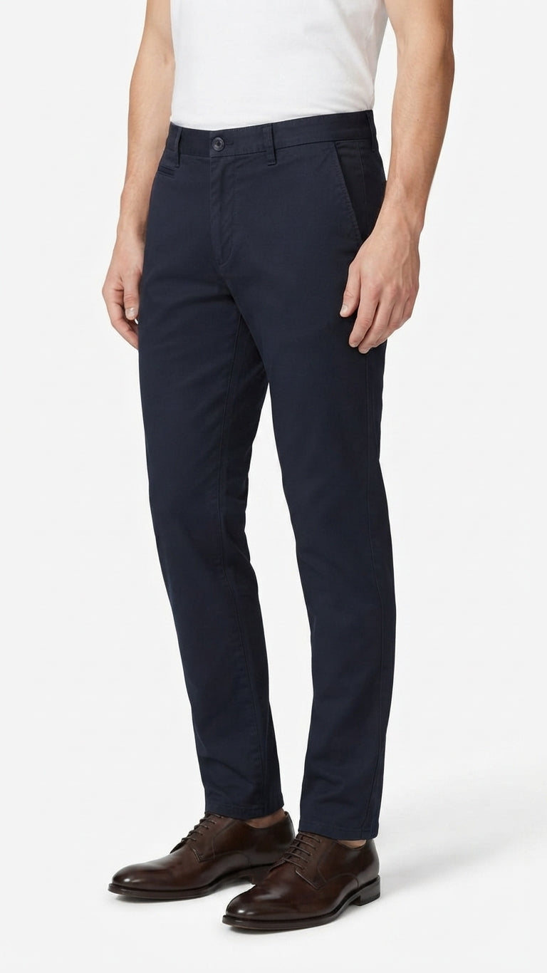 Pantalon Azul Electrico Seleceted Hombre 0758