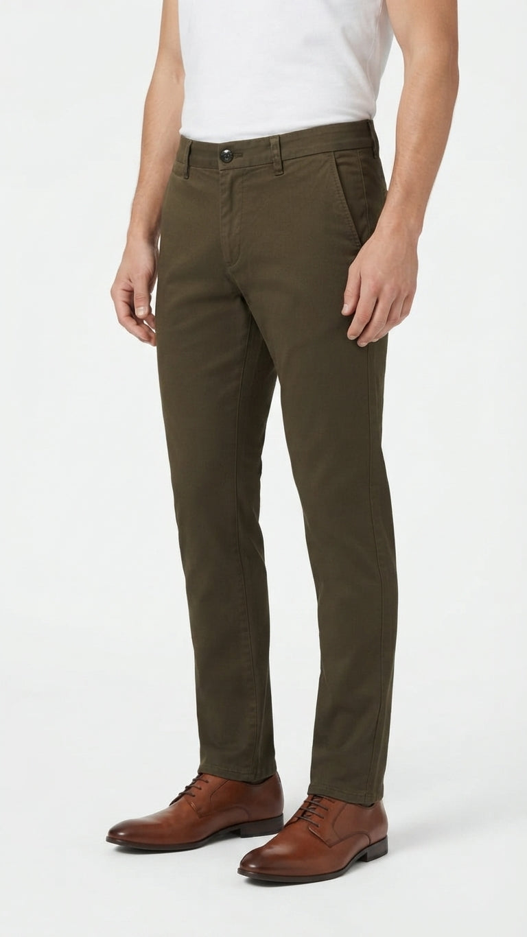 Pantalon Arena Oscuro Selected Hombre 5241
