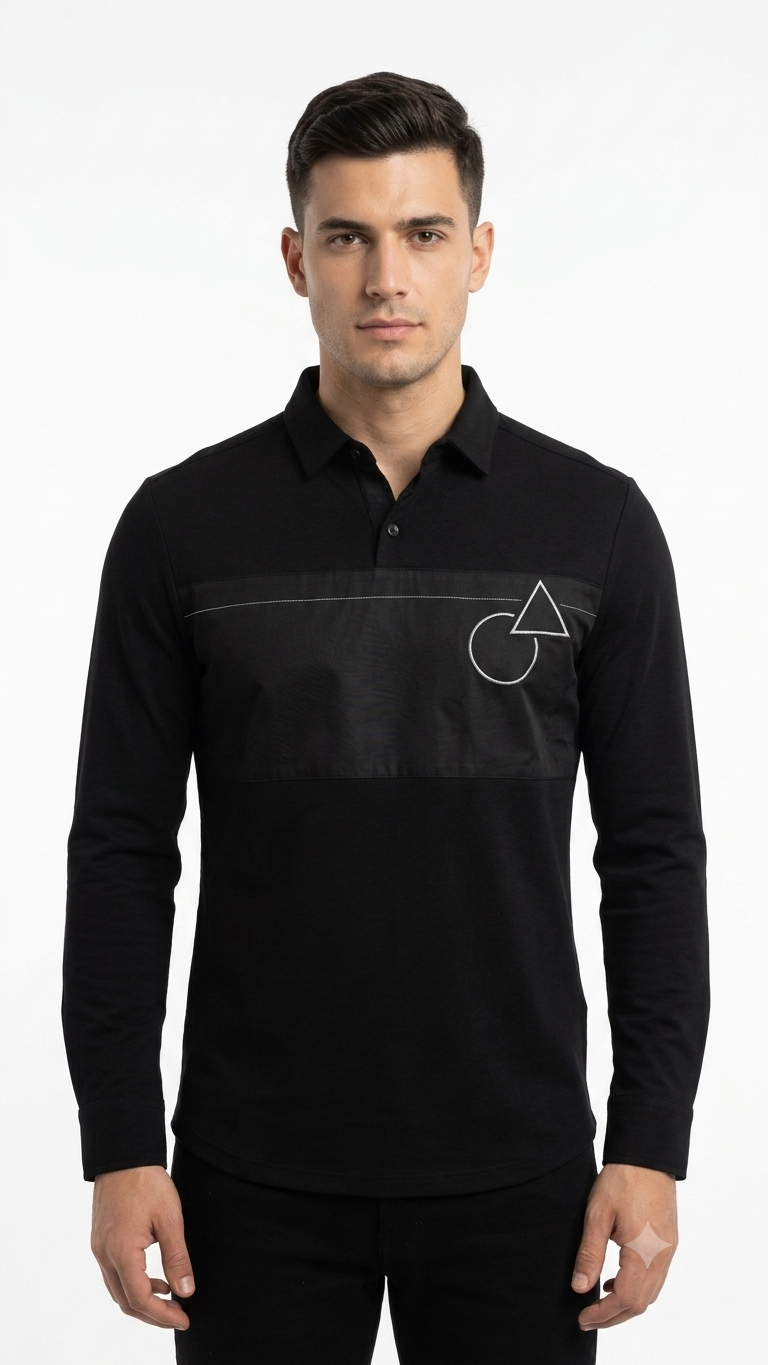 Camisa  Selected Negro Hombre