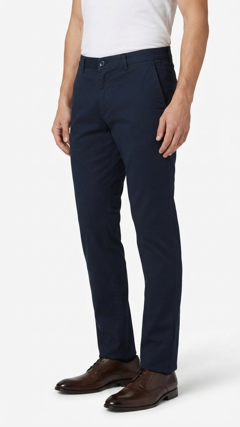 Pantalon Azul Electrico Seleceted Hombre 0755