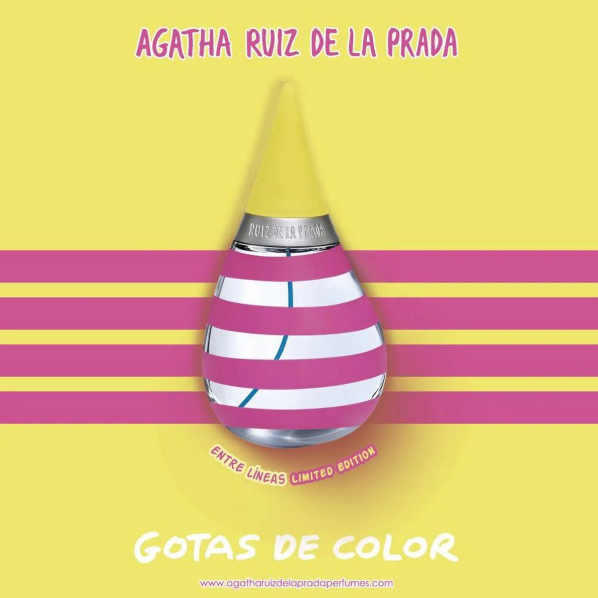 Gotas De Color Entre Lineas Agatha Ruiz De La Prada Edt 100ML Mujer