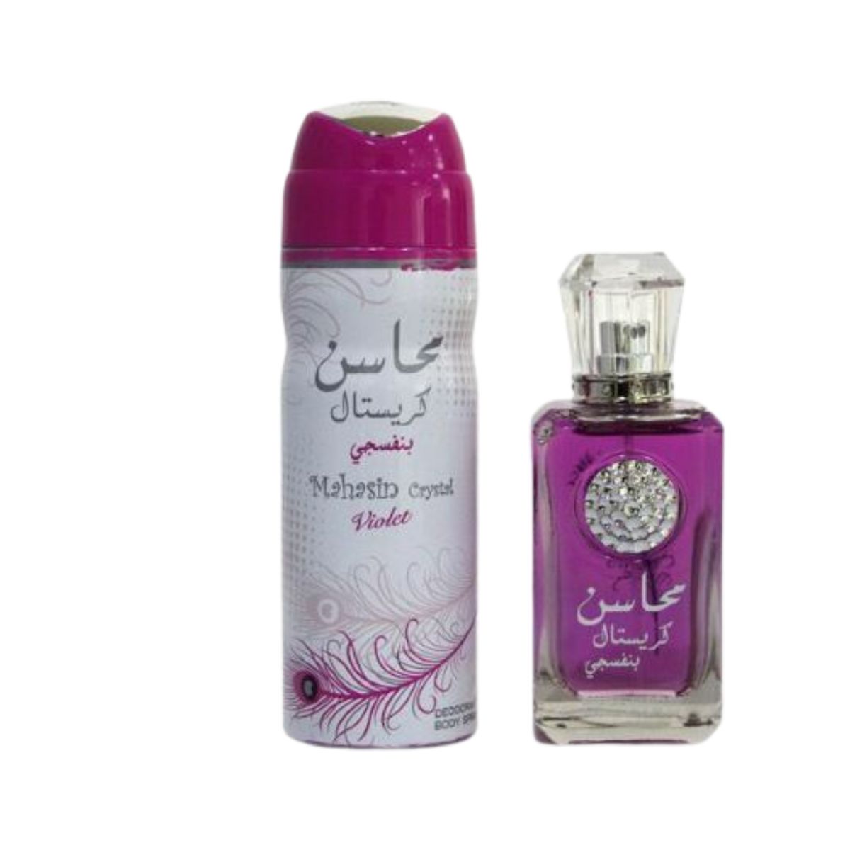 Mahasin Crystal Violet Lattafa 100Ml  Edp Unisex