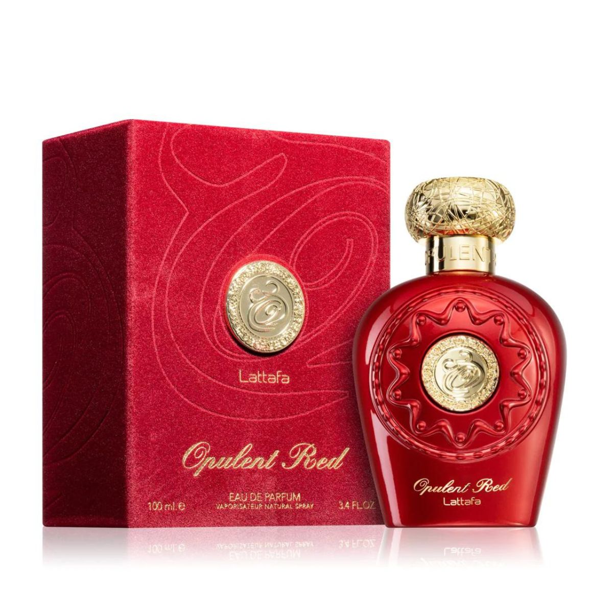 Opulent Red  Lattafa 100Ml  Edp Unisex - INSPIRADO EN PRIVE ROUGE MALACHITE ARMANI