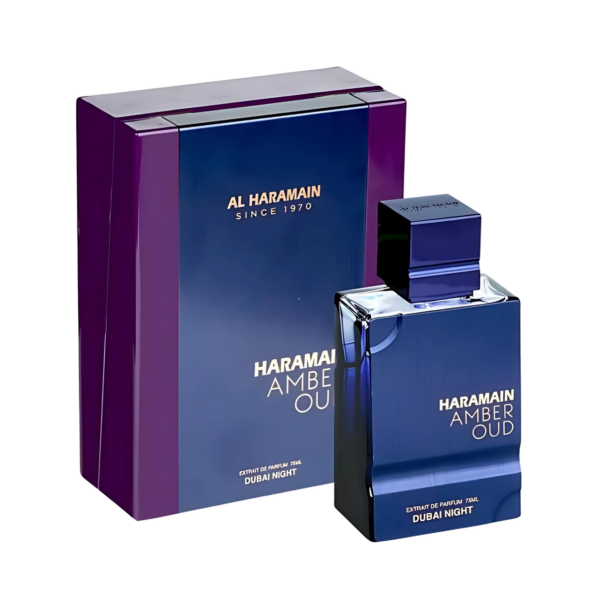 Dubai Night Al Haramain Amber Oud Extrait De Parfum 75Ml Hombre