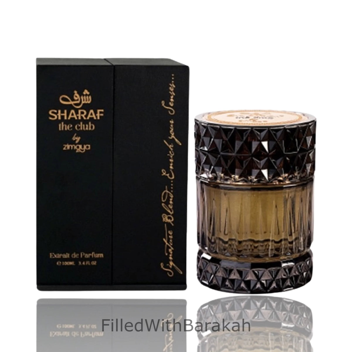 Afnan Sharaf The Club by Zimaya Extrait Parfum 100ML Unisex