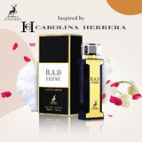Maison Alhambra B.A.D Femme Original EDP 100 ML - Inspirado En Good Girl De Carolina Herrera