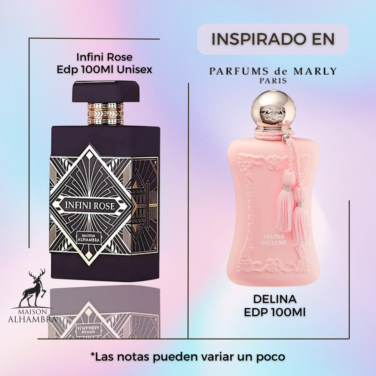 Infini Rose Maison Alhambra Edp 100Ml Unisex