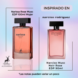 Narissa Rose Musc For Her Masion Alhambra Edp 100Ml Mujer- Inspirado en Musc Noir Rose For Her Narciso Rodriguez