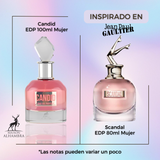 Candid Maison Alhambra Edp 100ml Mujer- Inspirado en Scandal Jean Paul Gaultier