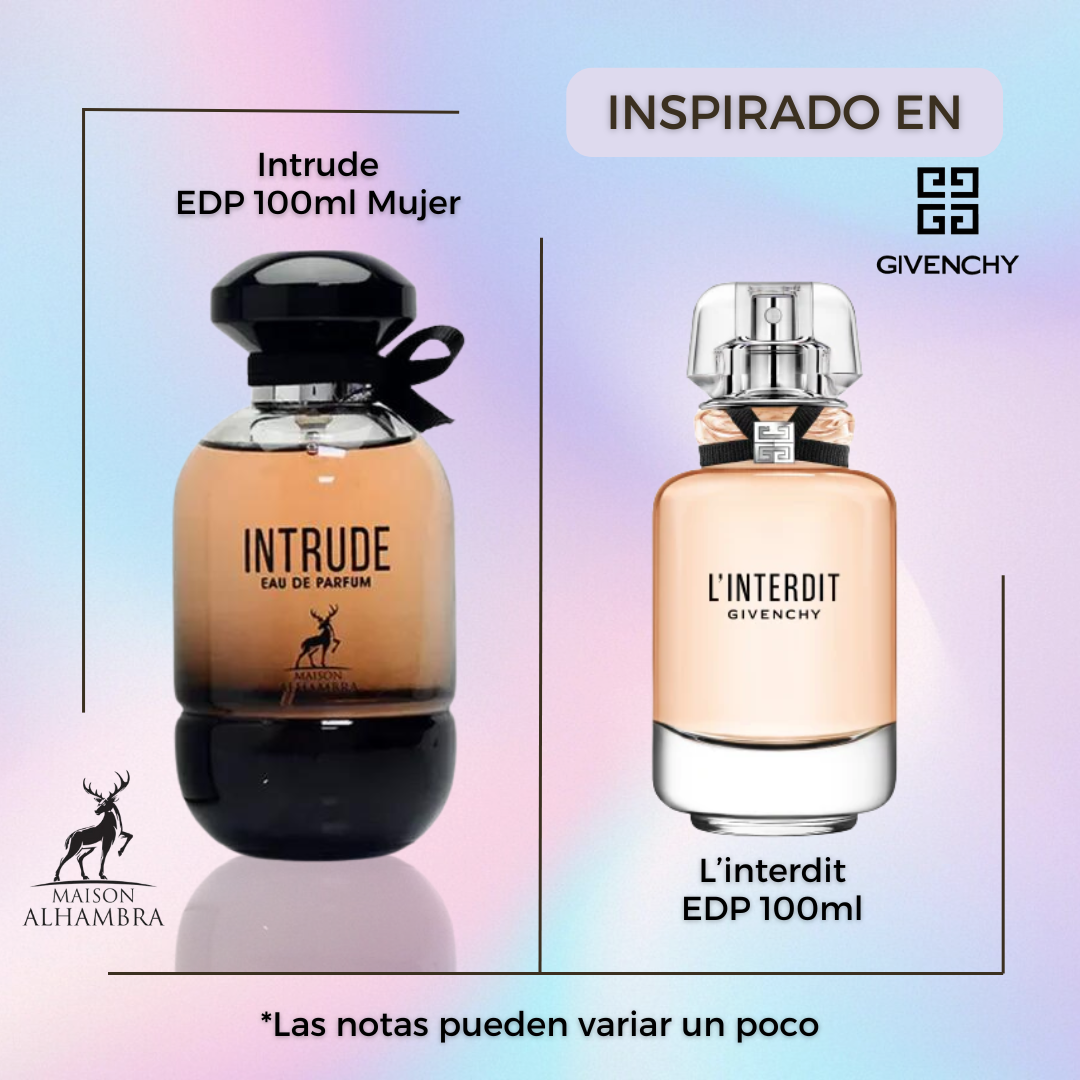 Intrude Maison Alhambra Edp 100ML Mujer- Givenchy LInterdit Eau de Parfum