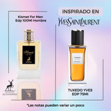 Kismet For Men Maison Alhambra Edp 100Ml Hombre- Inspirado en Tuxedo Yves Saint Laurent