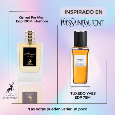 Kismet For Men Maison Alhambra Edp 100Ml Hombre- Inspirado en Tuxedo Yves Saint Laurent