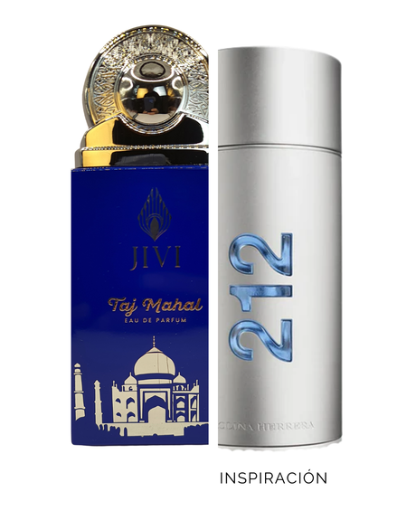 Taj Mahal Wow Jivi Parfums Edp 100Ml Hombre - Inspirado de Carolina Herrera 212 Men