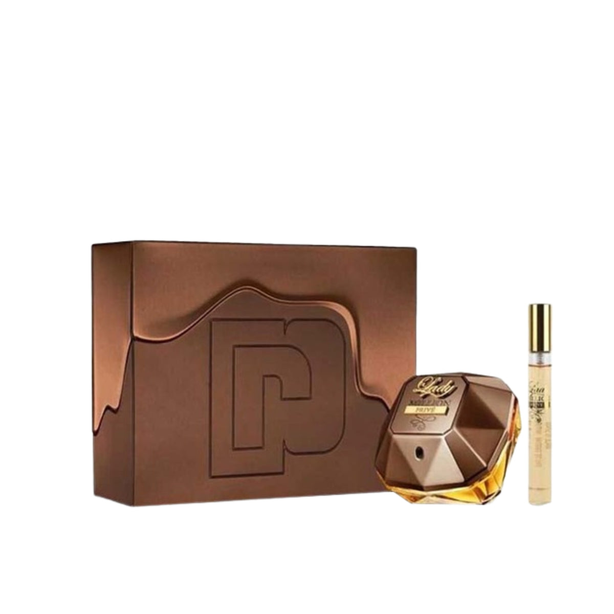 LADY MILLION PRIVE 80ML EDP + TRAVEL SPRAY 10ML