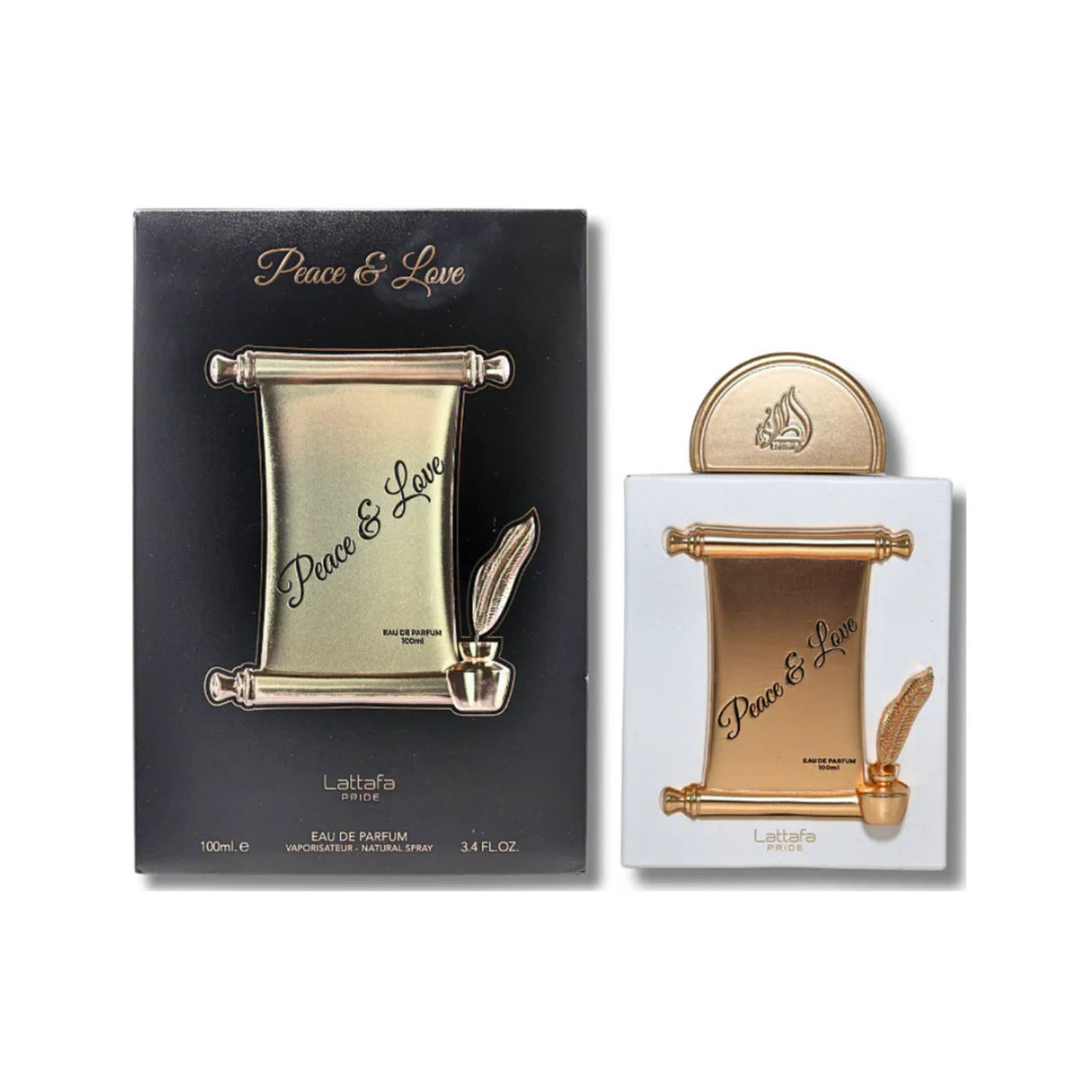 Peace & Love Lattafa Edp 100ML Unisex- Inspirado En YSl Cinema