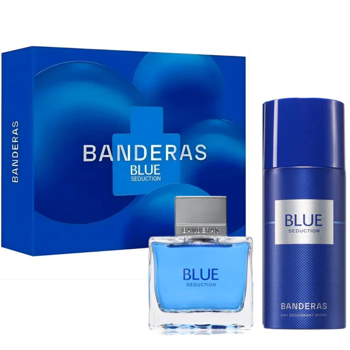 Estuche Blue Seduction Antonio Banderas Edt 100 + 150Ml 24H Deo Hombre45