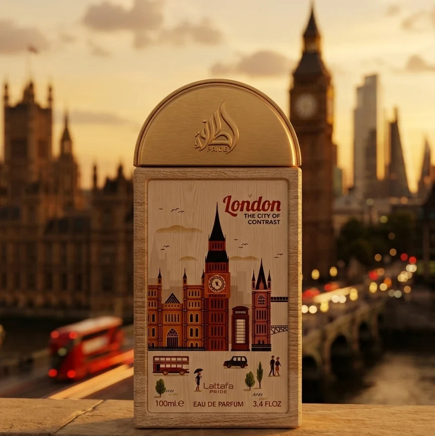 London The City Of Contrast Lattafa 100Ml Edp Mujer