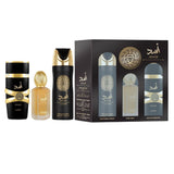 Estuche Asad Lattafa 100ML+200ML Perfume Spray + 50ML Hair Mist Unisex
