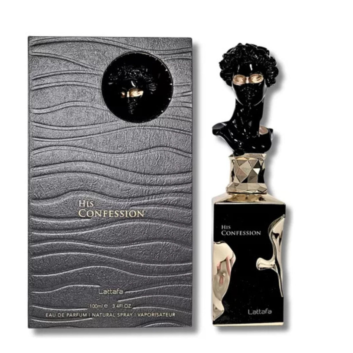 His Confession Lattafa Edp 100ML Hombre - Inspirado Gentleman Eau de Parfum de Givenchy