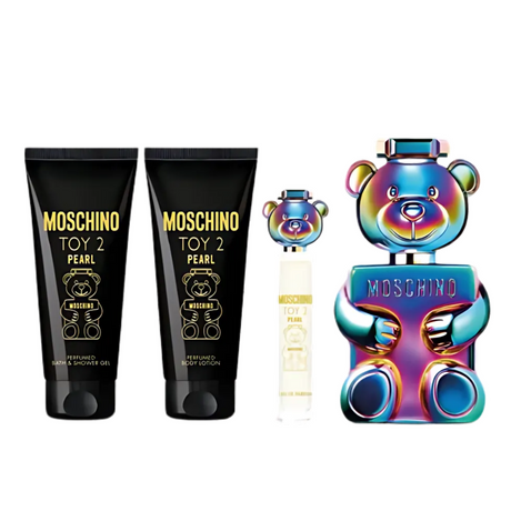 Estuche Toy 2 Pearl Moschino 100ML+100ML B/L+100ML S/G+10ML Mujer