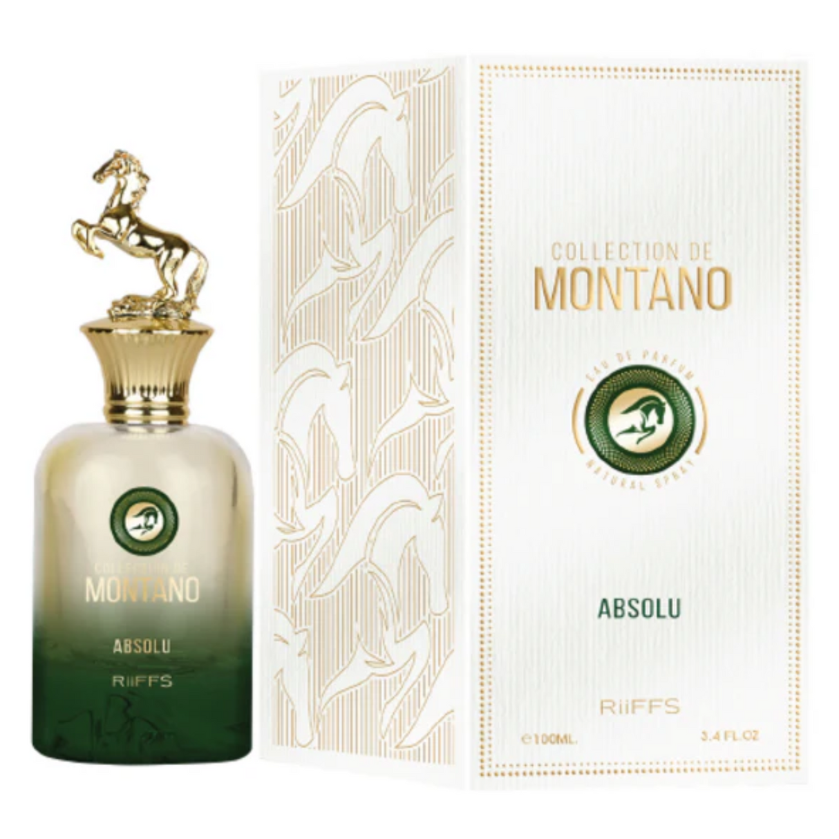 Montano Absolu Riiffs Edp 100ML Unisex- Inspirado en Gris Charnel