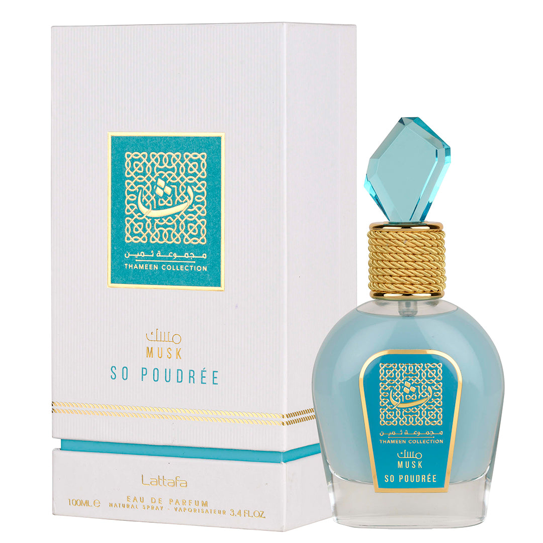 So Poudree Thameen Musk 100Ml Mujer Lattafa Perfume- Inspirado en White Musk Montale