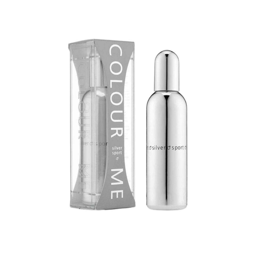 Colour Me Silver Sport Edp 90ML Hombre