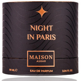 Night In Paris Maison Asrar Edp 90ML Mujer- Inspirado en When the Rain Stops Maison Martin Margiela