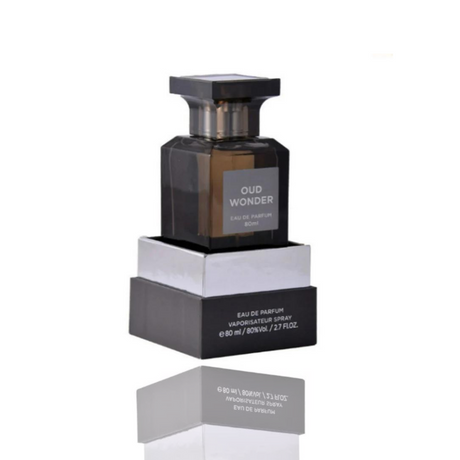 Oud Wonder Fragrance World Edp 80 ML Unisex- Inspirado en Oud Wood Tom Ford
