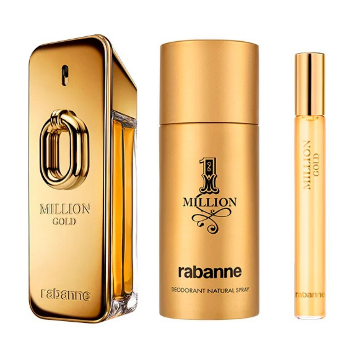 Estuche Million Gold Edp Intense 100 ML+150 ML DEO +10ML Hombre