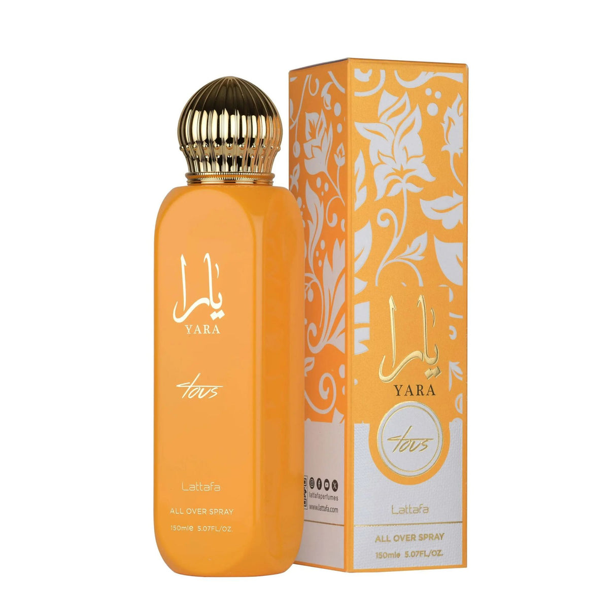 Yara Tous Lattafa All Over Perfume Spray 150Ml Mujer